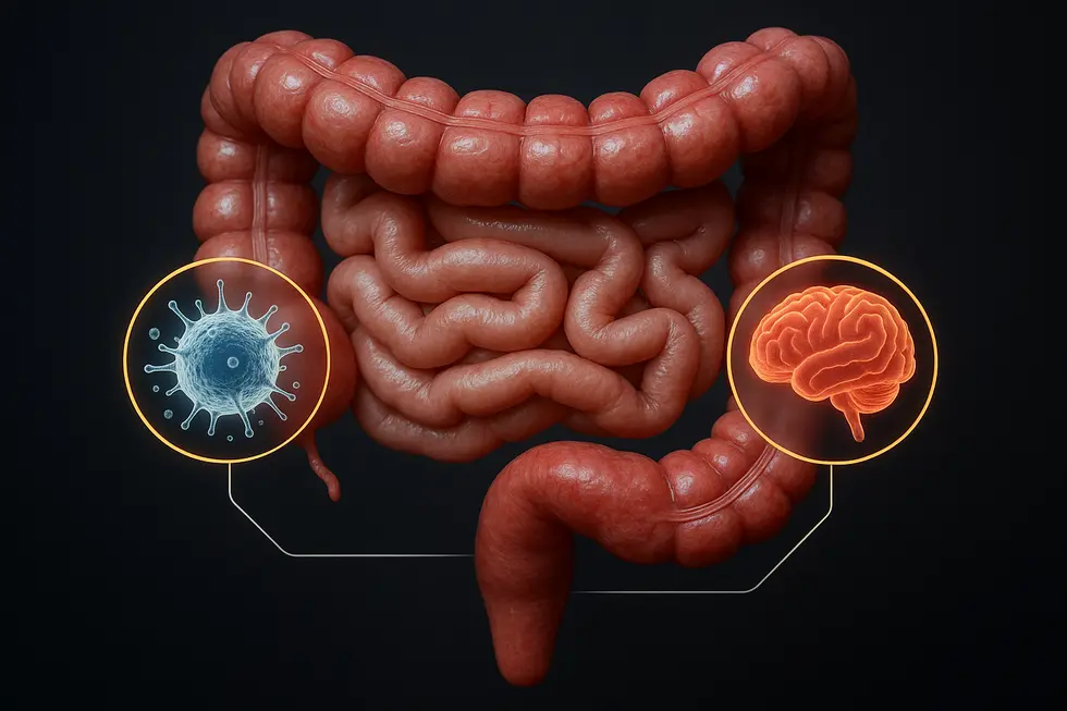 Grafik: Die zentrale Rolle der Darmgesundheit