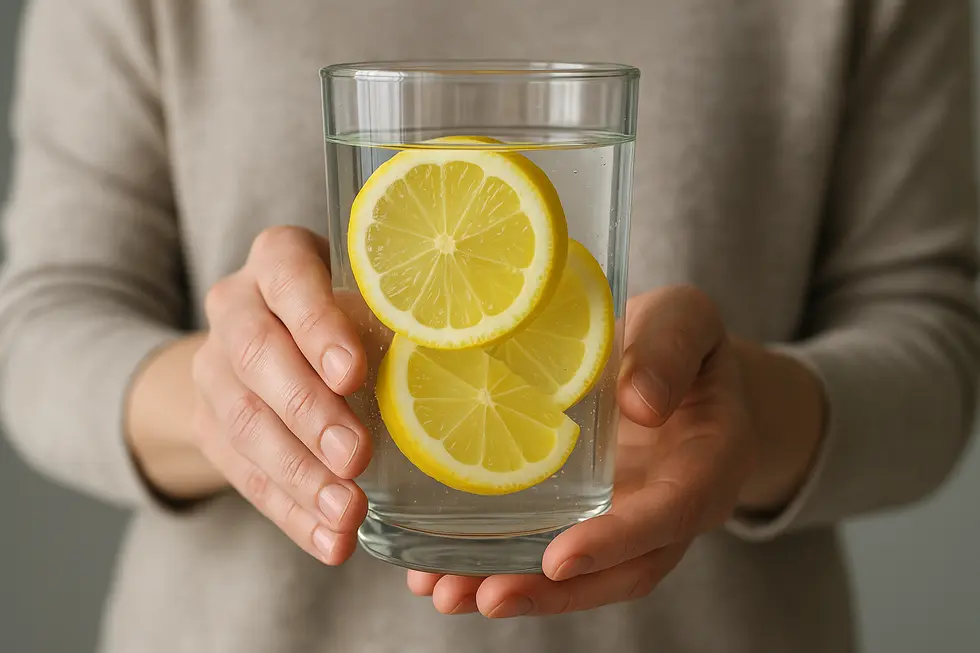 Einfach und effektiv: Wasser mit Zitronen zur Unterstützung der Verdauung