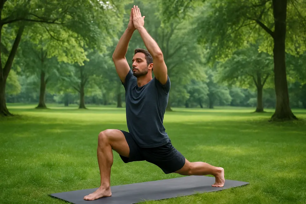 Yoga unterstützt die Verdauung durch sanfte Bewegungen und Stressabbau.