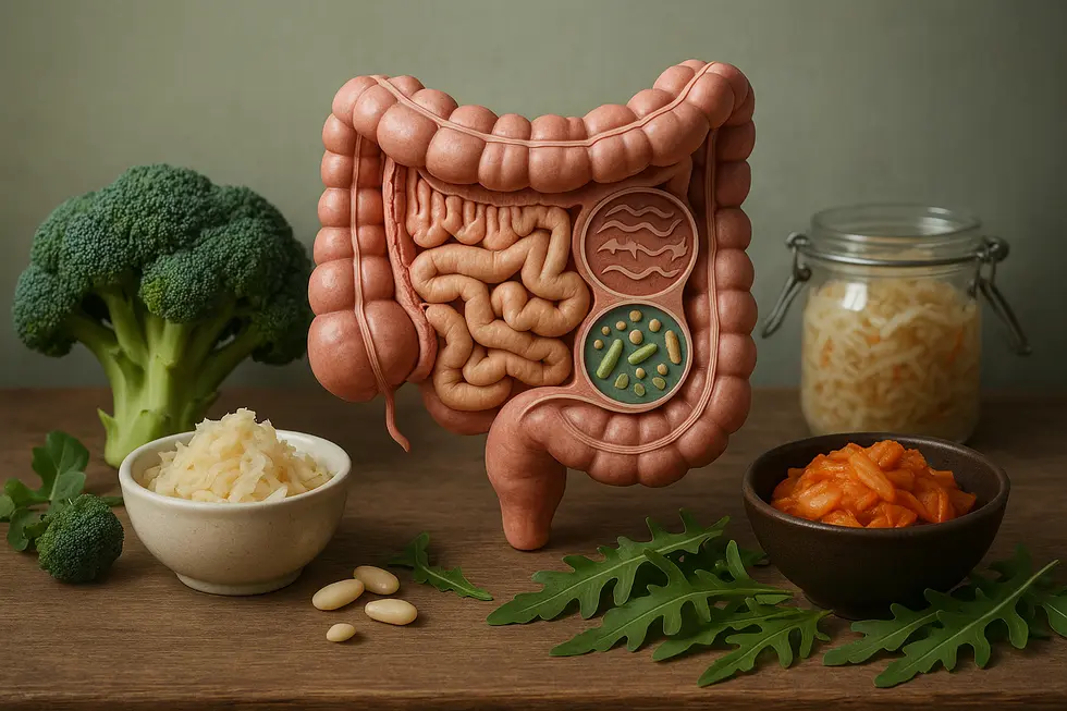 Der Darm als wichtiges Organ für Gesundheit und Wohlbefinden.