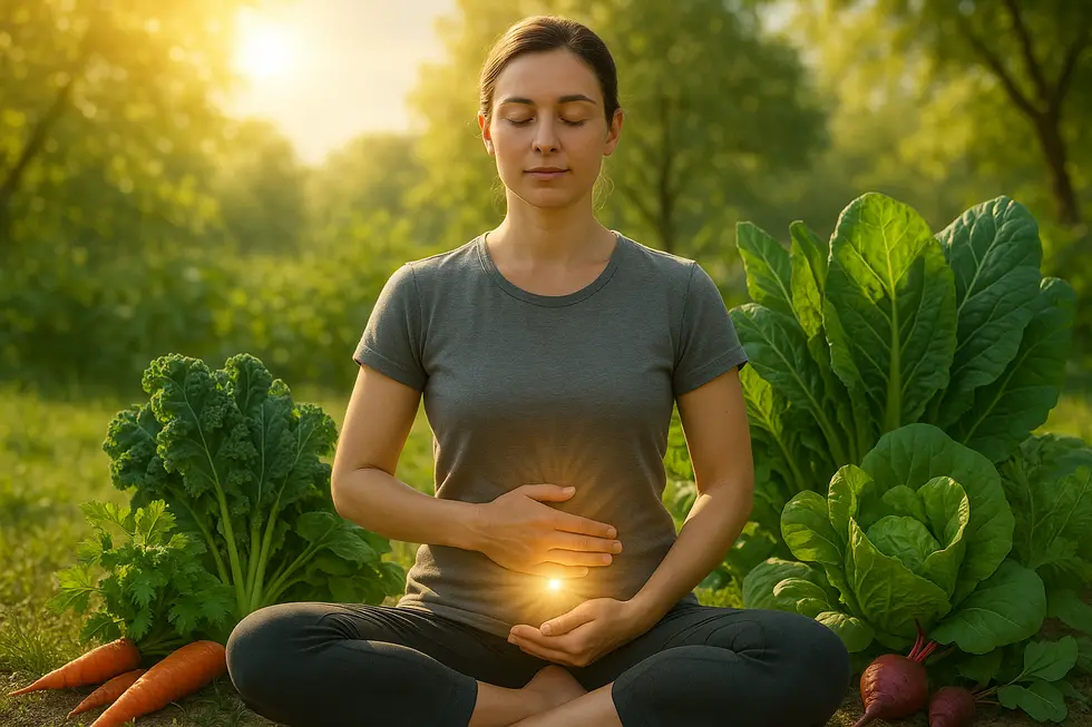 Finde Balance nach der Darmreinigung durch richtige Nachbereitung.