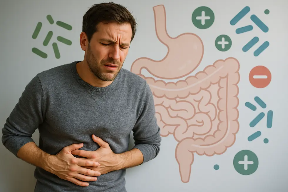 Stress beeinflusst die Darmgesundheit entscheidend.